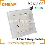 Hot Sell Cheaper 16A Power Single Gang Wall Outlet Socket Switch thumbnail-2