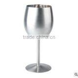 stainless steel wine glass