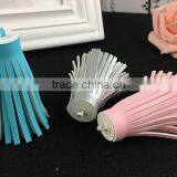 Mix Colors Suede Tassels Pendants With Macrame Fit Jewelry Accessory thumbnail-4