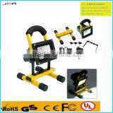 4000mah Lion Battery Powered DC8.4V Voltage 10w Rechargeable Led Flood Light thumbnail-1