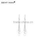 Wholesale 316L Stainless Steel Top Ear Earrings With Zirconia Ceramic thumbnail-1
