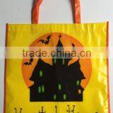 hallowmas cartoon print bag