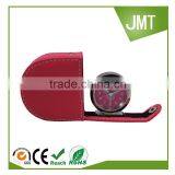 Mini Lovely Leather Travel Alarm Clock for Gift thumbnail-1