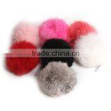 Wholesale Rabbit Fur Ball Keychain With Low Price thumbnail-4