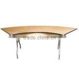 Plywood Rectangle Folding Table thumbnail-2