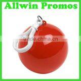 Poratble Disaposable Plastic Rain Poncho in Ball thumbnail-4