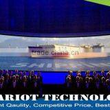 Projection Screens Edge Blending Software System Used in Concert Hall