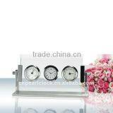 Pearl Metal Clock PC176 With Weather Station