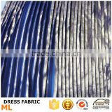 Evening dresses fabric golden embossing bronzed fabric pleating dresses fabric for fashion women clothing