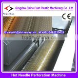 Qingdao Plastic machine Hot and cold Needle perforator machine