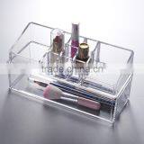 Hot Sale Custom Design Clear Acrylic Makeup Brush Holder
