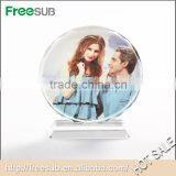 Sunmeta Factory Direct Glass Sublimation Crystal Photo Frame For Wholesales