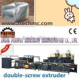 Passed CE Certificate 3 Layer PE Bubble Wrap Film Machine/double-screw Exturder thumbnail-1