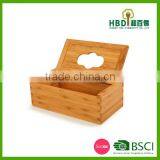 Promotional Bamboo Napkin Box,wood Tissue Box,bamboo Paper Holder thumbnail-5