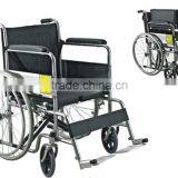 AJ-604 Steel Foldable Wheelchair with hardseat