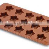 Star Cake Chocolate Mold Silicone Tool Ice Mould thumbnail-2