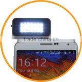 21 LEDs Photo Video Light Fill Light Softlight Spotlight Panel For Samsung Mobile Phone