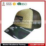 High Quality Custom Camo Mesh Hat With Embroidery Patch thumbnail-1