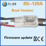 Flier Brushless 8S 120A ESC for RC Boat thumbnail-2