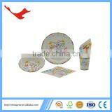 010 Wholesale Party Kits With Napkin Paper Plate Paper Cup thumbnail-3