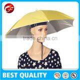 Hands Free Head Strap Sun & Rain Cap Umbrella thumbnail-6