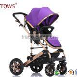 2016 China High Landscope Baby Stroller Prams City Sport Jogger Stroller Export to Europe