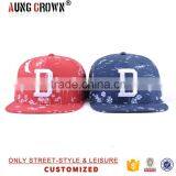 Wholesale Flat Brim Digital Print Snapback Hat thumbnail-3