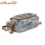 Old Fashion Men's Shoulder Bag Running Waist Bags in Canvas thumbnail-3