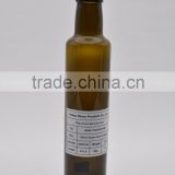 KW0128 250ML small olive glass bottles with screw