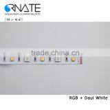 2016 New Product 12V 24V 5050 RGB + 3527 Dual White Led Strip IP20/IP65/IP67/IP68 thumbnail-3