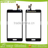 Top Quality For LG Optimus F6 D500 D505 Touch Screen Digitizer Sensor Glass Lens Panel White and Black Color