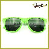 Cheap Neon Green Sunglasses Custom Logo Sunglasses thumbnail-1