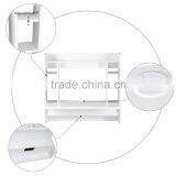 Space Savings Wooden Simple Computer Desk On The Wall thumbnail-5