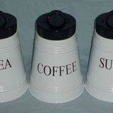 3pcs of Stainless Steel Canister Set (tea, Coffee and Sugar) thumbnail-5