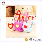 Heart Shape Trendy Plush Heated Earmuff