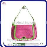 Crochet Straw Bag Beach Shoulder Bag thumbnail-5