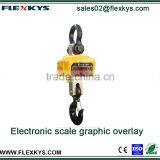 Electronic Hanging Scale Switch Membrane Flat Button Graphic Overlays