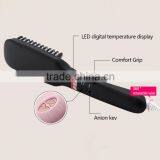 New Design Electric Hair Straightening Brush With 2 in 1 Packaging thumbnail-2