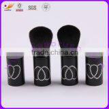 Retractable Makeup Brush ,Made of Synthetic/Animal Hair,OEM Orders Are Welcome