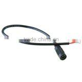 2017 New CCTV Camera DC Power Plug Female Connector 5.5 2.1mm With Cord Cable