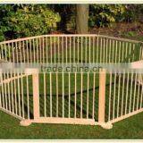 With Opening Gate Playpen Baby Pine thumbnail-5