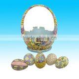 Wholesale Easter Basket Honey Bunny Eggs Figurine thumbnail-1