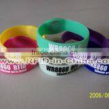 13.56MHz 1K/4K RFID Event Wrist Bands,Waterproof Silicone RFID Wristbands for Club thumbnail-1