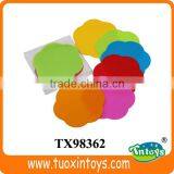 6 Pieces PVC Silicone Cup Mat thumbnail-1