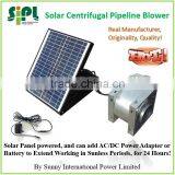SUNNY Centrifugal Air Blower Small Fan Solar Panel & Grid Electricity Powered Ventilator thumbnail-1