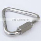 China Factory 12mm CE Polished Stainless Steel 316 Triangle Quick Link for Chain Lifting thumbnail-3