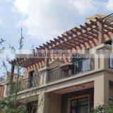 2017 Hot Selling Anti-uv Wpc Wooden Plastic Composite Pergola Cheap Price Outdoor thumbnail-5