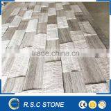 Grey Wood Marble Artificial Stacked Stone thumbnail-1