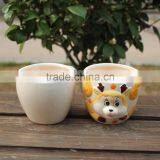 Attractive Small Animal Decor Ceramic Indoor Planters thumbnail-3