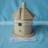 Wood Bird Cage, Garden Decorative Bird Cage thumbnail-1